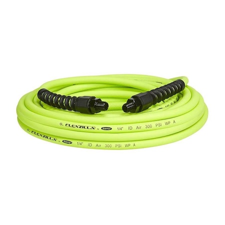 Legacy Legacy Flexzilla Pro 25 ft. L X 1/4 in. D Hybrid Polymer Air Hose 300 psi Zilla Green HFZP1425YW2